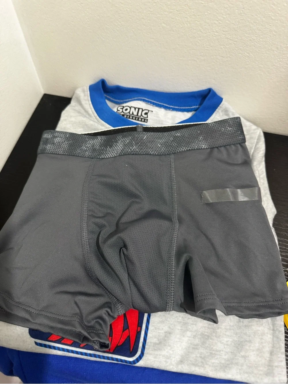 Target Sonic the Hedgehog Grey, Blue and Red Kids Matching Set